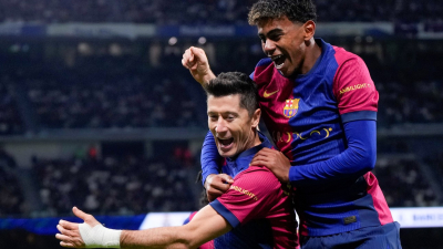 El Barcelona goleó 4-0 al Real Madrid en el Bernabéu