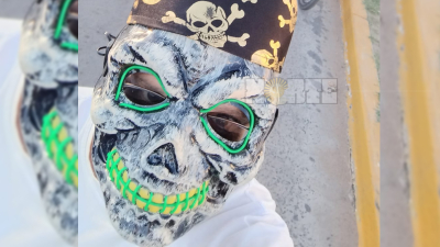 Brujas y fantasmas sobre ruedas anticiparon Halloween en la capital chaqueña