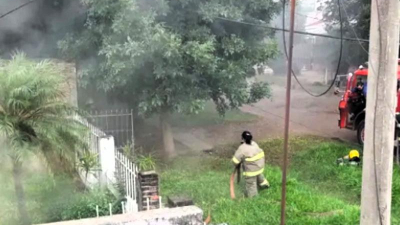 Perdieron casi todo en un incendio y la solidaridad vecinal los conmovió