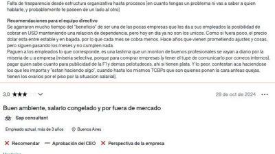 Globant en el ojo de la tormenta