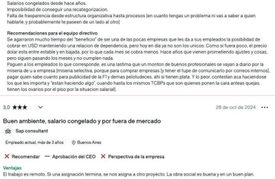 Globant en el ojo de la tormenta