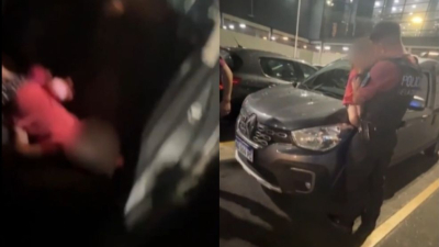 Dejaron encerrada a su hija dentro del auto y se fueron a pasear por el shopping Devoto