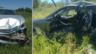 Un muerto y dos heridos tras un siniestro vial en la ruta 90