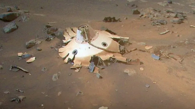 El Ingenuity Helicopter de la NASA descubrió restos de una nave en Marte