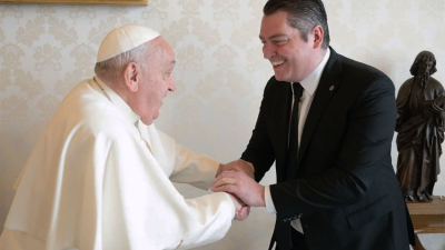 El Papa llamó a "defender" con "mucha fuerza" la soberanía en el Atlántico Sur