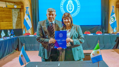 Bullrich destacó el trabajo del Chaco en narcotráfico y recuperación de las calles
