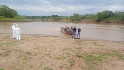 Encuentran el cuerpo de una persona sin identificar en la costa del Paraná
