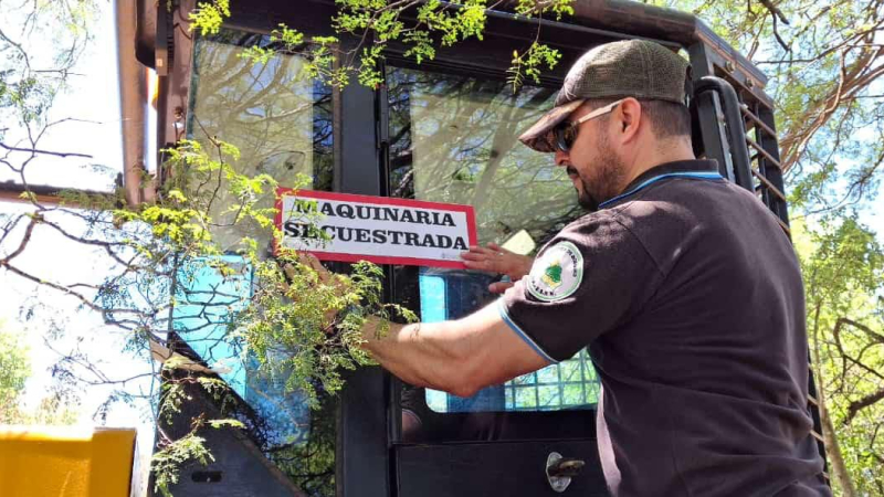Bosques continúa trabajando en la prevención de desmontes