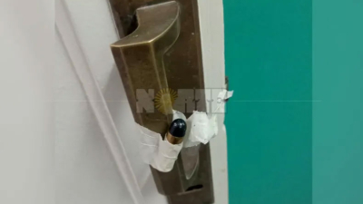 Las cámaras de seguridad captaron a un hombre que sería su expareja