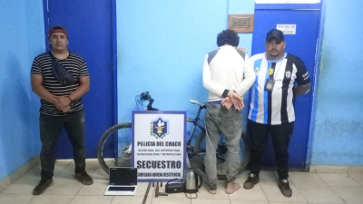 Era buscado por violencia de género y lo detuvieron ofreciendo elementos robados