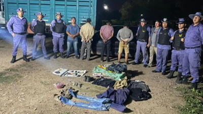 Nuevo golpe al cuatrerismo se realizó en Sáenz Peña