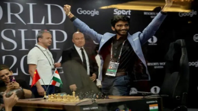 El indio Dommaraju Gukesh, de 18 años, es el campeón mundial más joven de la historia