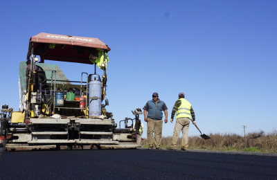 Financian obras viales para el sur provincial