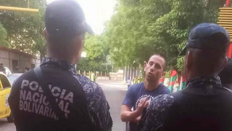 Se conoció la última foto del gendarme Nahuel Gallo antes de ser secuestrado en Venezuela