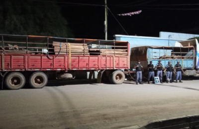 Continúa el tráfico de postes de quebracho colorado con destino a otras provincias