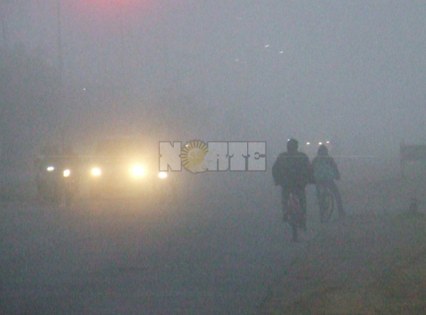 Intensa niebla en Resistencia. 23-07-24