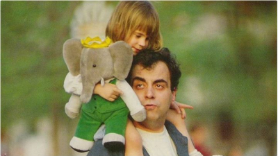 El emotivo recuerdo de Bárbara Lanata sobre su papá y la foto inédita y el poema que él le escribió: "Burbujita"