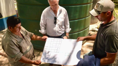 Trabajos para mejorar servicio de Sameep en zona rural de Quitilipi