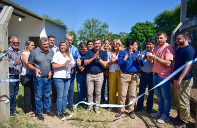 El gobernador habilitó planta envasadora de agua potable