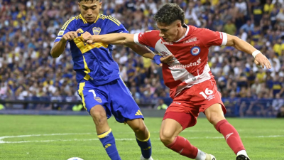 Boca empató con Argentinos en el cierre de la primera fecha del torneo Apertura