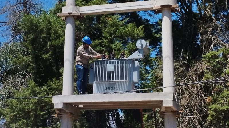 Secheep construyó una nueva subestación transformadora en la zona norte de Resistencia