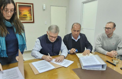 Las Breñas: APA entregó la planta de agua de Las Piedritas al Municipio