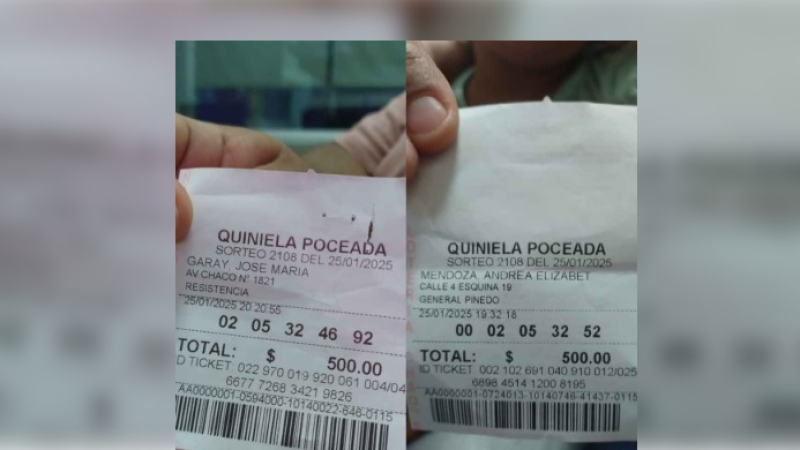 Ganadores de Resistencia y General Pinedo se alzaron con premios de $15 millones