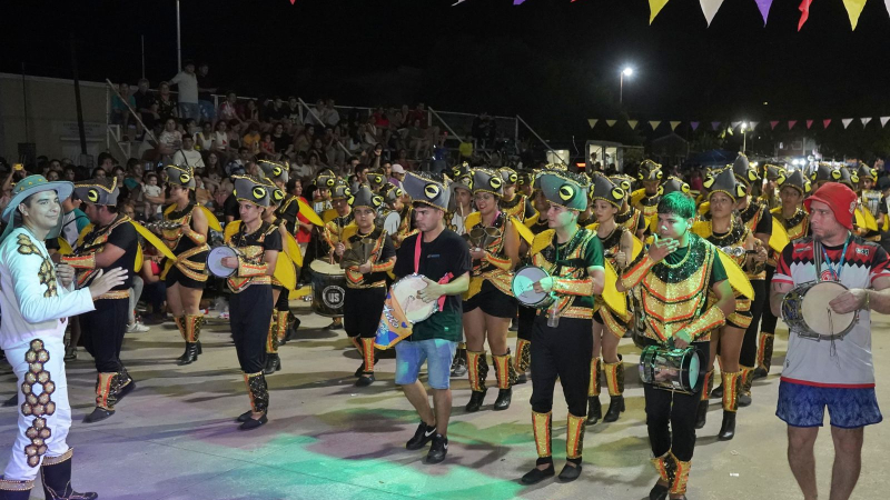 Margarita Belén vivió a pleno el Festival de Verano