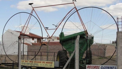 La bicicleta más grande del mundo sigue siendo argentina