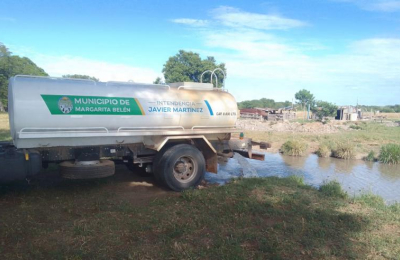 Margarita Belén declaró la emergencia en el suministro eléctrico y agua potable
