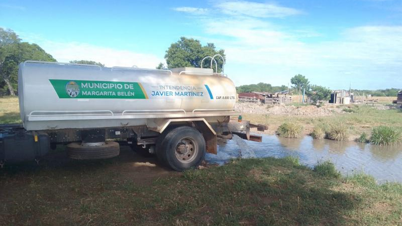Margarita Belén declaró la emergencia en el suministro eléctrico y agua potable