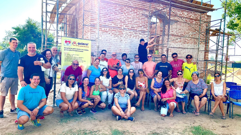 Actividades en el Terruño para la obra del futuro santuario