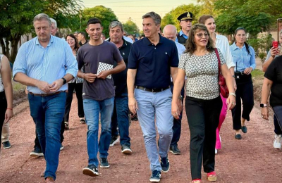 El gobernador Zdero acompañó a Taco Pozo en su aniversario 90