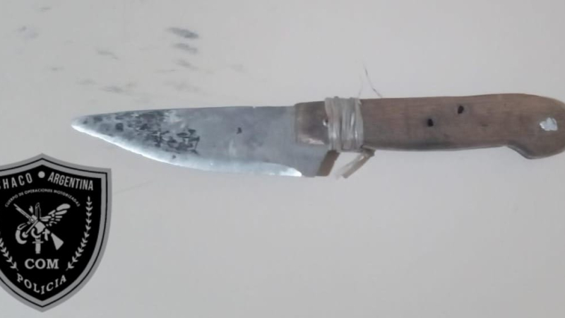 Terminó preso por amenazar a los vecinos con un cuchillo y cobrar "peaje"