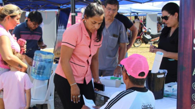 Más de 70 familias de Chacra 24 fueron beneficiadas con el abordaje integral