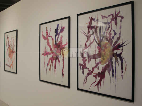 Obras del artista Andrés Paredes. Foto Miguel Romero.