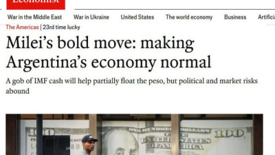 "Nunca estuvo tan cerca de transformar a la Argentina en una economía normal"