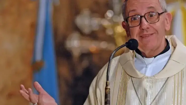 El cardenal Jorge Bergoglio. Foto: Aníbal Greco.