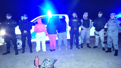 Tres personas demoradas con marihuana en Basail