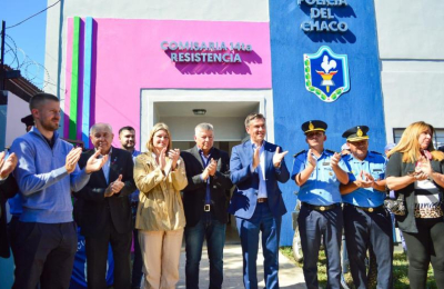 Inauguran obra clave para poner en funcionamiento nueva comisaría