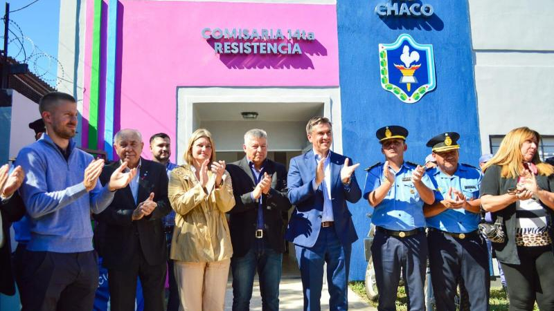 Inauguran obra clave para poner en funcionamiento nueva comisaría