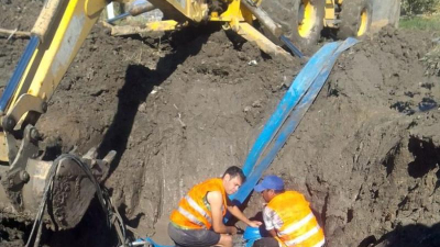 Sameep culminó reparación del caño maestro en la zona Sur