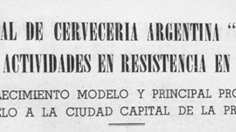 Cervecería Argentina San Carlos S. A.