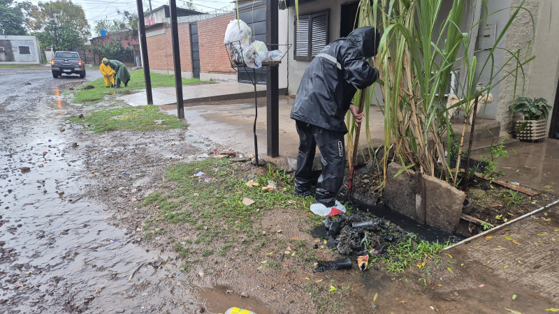 Resistencia activó el protocolo de emergencia ante las intensas lluvias