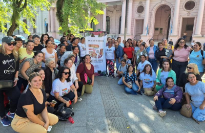 Se presentó el logo del Encuentro Plurinacional de Mujeres