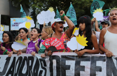 Gladys Favretto: "Nos une la necesidad de estar juntas ante el abandono total del Estado"
