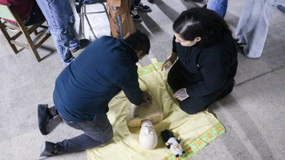 "Saber RCP no debe ser opcional porque salva vidas", aseguró Aguilar