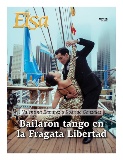 Bailaron tango en la Fragata Libertad