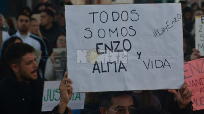 Marcha por Enzo Pittau: "Se nos detuvo la vida para siempre"