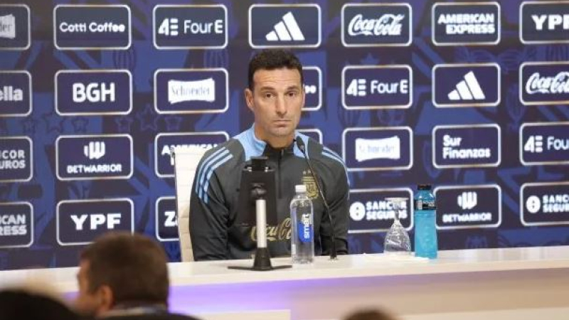 Scaloni confirmó que Messi será titular ante Colombia: "Espero que la gente disfrute"